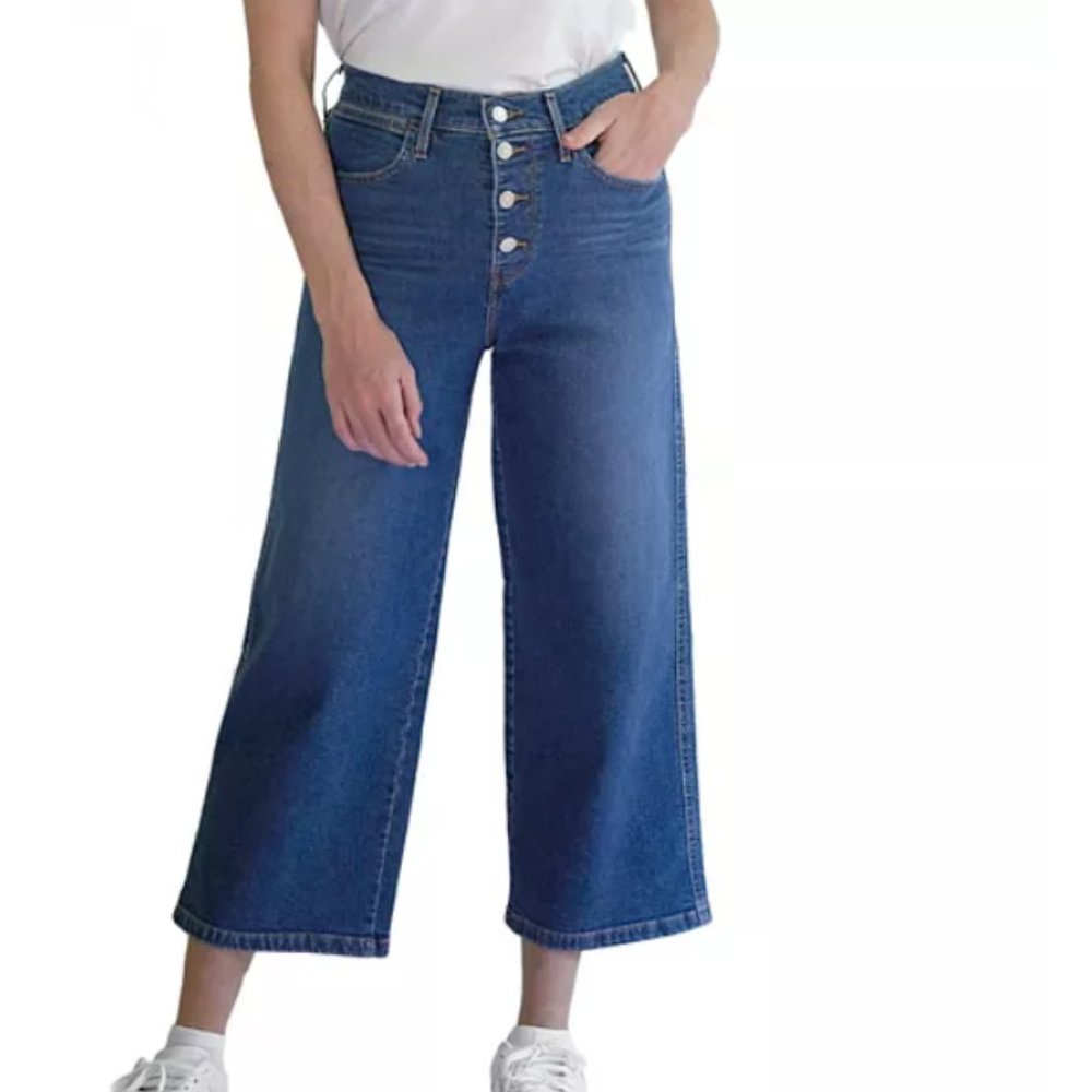 NWT Levi's Mile High High Waisted Button Front Jean Size 26
